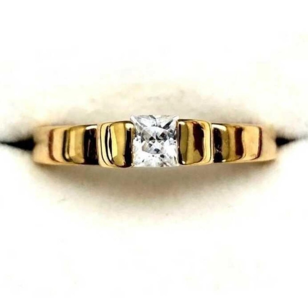 Swarovski Crystal in 18KTGP Yellow Gold